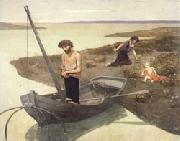 Pierre Puvis de Chavannes The Poor Fisherman painting